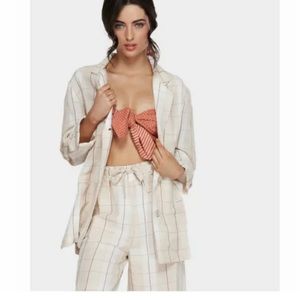 Billabong Check Blazer Sizes AU 8 AU 12 NWT